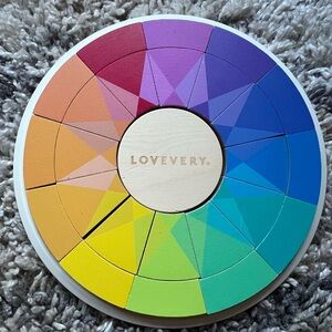 Lovevery Colorful Wooden Puzzle for Kids